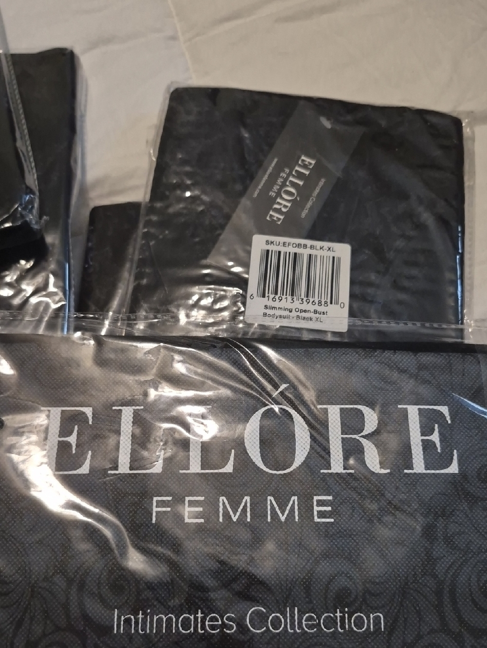 Open Bust Body Suit NWT Ellore Femme Xl